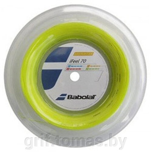 Струна бадминтонная Babolat iFeel 0.70/200 м (желтый) (арт. 243129-113-070) от компании Интернет-магазин товаров для спорта и туризма ГРИФ-СПОРТ - фото 1