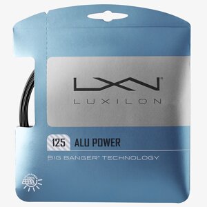 Струна теннисная Luxilon Alu Power 1.25/12.2 м (черный) (арт. WR8306901125)