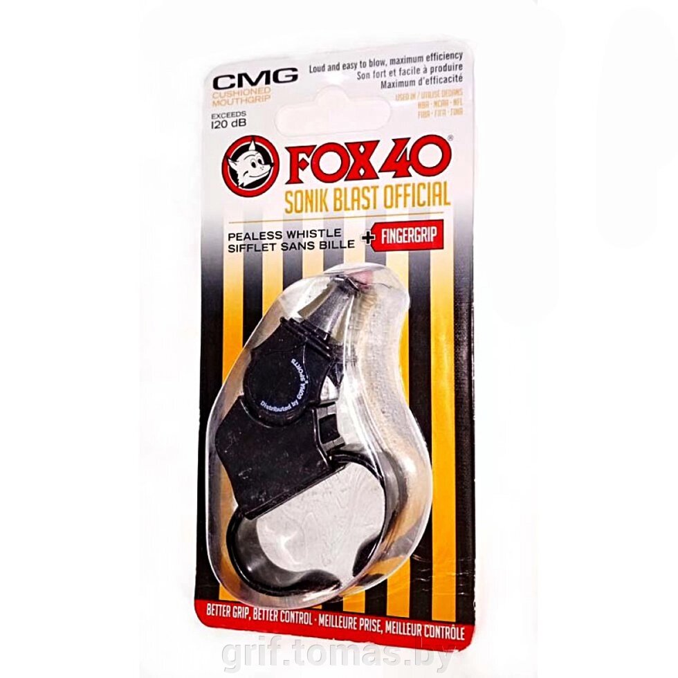 Свисток пластмассовый (арт. HOK-FOX40) от компании Интернет-магазин товаров для спорта и туризма ГРИФ-СПОРТ - фото 1
