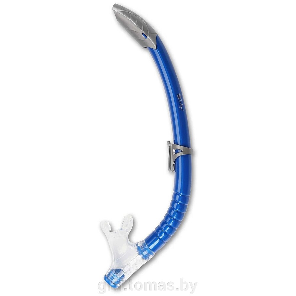Трубка для плавания детская Indigo (синий) (арт. IN064-BL) от компании Интернет-магазин товаров для спорта и туризма ГРИФ-СПОРТ - фото 1