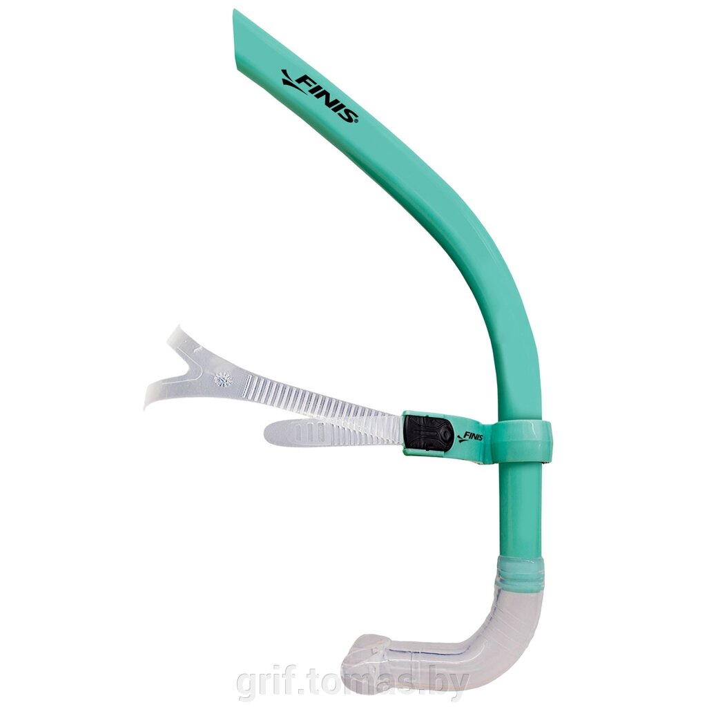 Трубка для плавания Finis Glide Snorkel Mint Green (арт. 1.05.002.107.50) от компании Интернет-магазин товаров для спорта и туризма ГРИФ-СПОРТ - фото 1