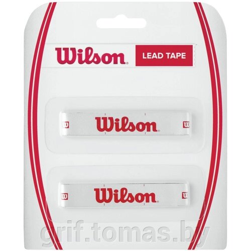 Утяжелитель Wilson Lead Tape (белый) (арт. WRZ540200) от компании Интернет-магазин товаров для спорта и туризма ГРИФ-СПОРТ - фото 1