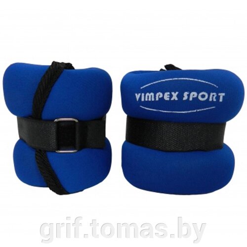 Утяжелители для рук и ног Vimpex Sport 2*0.5 кг (арт. WFH-01) от компании Интернет-магазин товаров для спорта и туризма ГРИФ-СПОРТ - фото 1