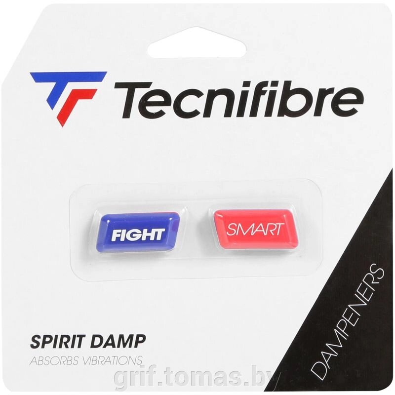 Виброгаситель Tecnifibre Spirit Damp Fight Smart (синий/красный) (арт. 53SPIRIT02) от компании Интернет-магазин товаров для спорта и туризма ГРИФ-СПОРТ - фото 1