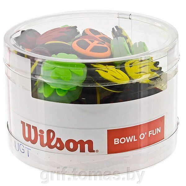 Виброгаситель Wilson Bowl O'Fun (ассорти) (арт. WRZ537800) от компании Интернет-магазин товаров для спорта и туризма ГРИФ-СПОРТ - фото 1