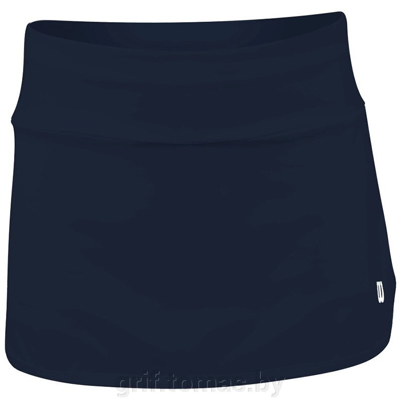 Юбка спортивная для девочек Wilson Team 11 Skirt Girl (синий) (арт. WRA766901) от компании Интернет-магазин товаров для спорта и туризма ГРИФ-СПОРТ - фото 1