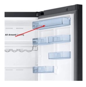 Полка (балкон) с крышкой верхняя на дверь холодильника Samsung (Самсунг) DA97-15734C
