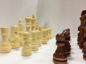 Комплект фигур шахматных деревянных БЕЗ ДОСКИ , арт. QZ-M7