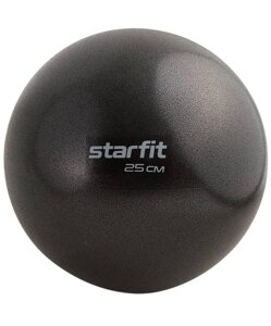 Мяч для пилатеса STARFIT, 25 см, черный, GB-902-25-MI