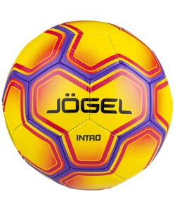 Мяч футбольный Jögel Intro №5, желтый (BC20