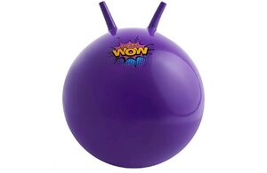 Мяч гимнастический с рожками STARFIT 55 см, 650 гр, антивзрыв, фиолетовый , GB-411-PU