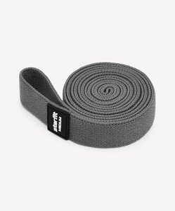 Эспандеры для кроссфита ES-205 STARFIT , 104*3 см средняя нагрузка 15 кг , текстиль, темно-серый