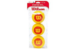 Мячи теннисные Wilson Starter Foam Tball (3 шт. в упак.) , арт. WRZ258900