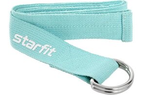 Ремень для йоги STARFIT Core 180 см, мятный , YB-100-MI