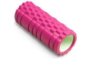 Ролик для йоги (массажный) ARTBELL 33см x 14см, розовый , YL-MR-102-PI