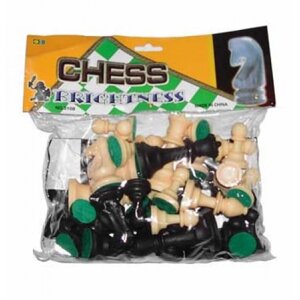 Шахматные фигуры пластмассовые с полиэтиленовой доской , QZ-S8