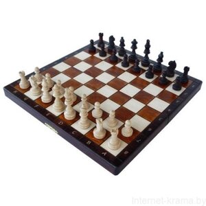 Шахматы деревянные ручной работы магнитные 140, 28*28, Madon , Польша