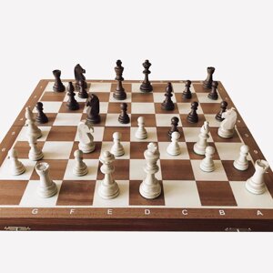 Шахматы ручной работы "Турнирные №6 " 96 , 52*52 см , Madon , Польша