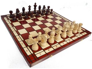 Шахматы ручной работы "Турнирные Стаунтон №8" 98 , 55*55, Madon , Польша