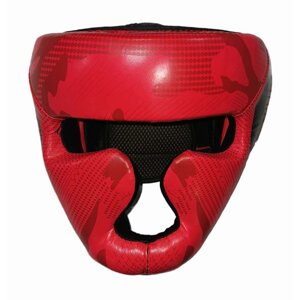 Шлем полной защиты , черно-серый , р-р L , ZH-МСЕ Красный
