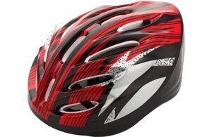 Шлем защитный для роликовых коньков FORA, красный , р-р S (53-57см ) LF-0248-R