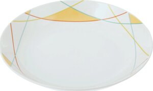 Тарелка суповая d20см, Lateen, фарфор, разноцветный
