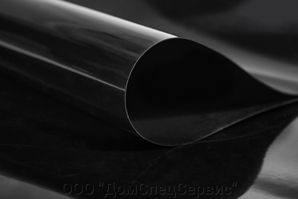Геомембрана HDPE 1,5 мм или полиэтилен высокой плотности (High Density Polyethylene) 5*50 м от компании ООО "ДомСпецСервис" - фото 1