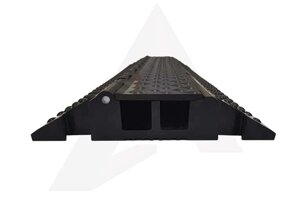Кабель-канал ККР 2-12 Черная крышка (2 канала 32х32 мм 12 тонн) цвет черный 900х260х50мм