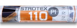 Пленка пароизоляционная STROTEX 110 PI, рулон 1,5*50м 110 г/м2, 3 слоя. Польша