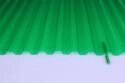 Профилированный лист Salux, зелёный, 70/18,0,8*1090*2000 мм. Шифер прозрачный трапеция