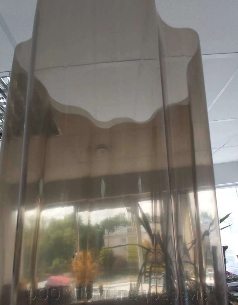 Шифер прозрачный. Профилированный лист IRONE 76/18, 0,8 мм, дымчатый 0,8*900*2000 мм - Беларусь
