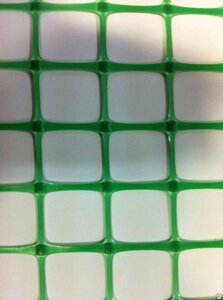 Заборная пластиковая садовая решетка ЗР-20/1,5/20 1,5х20м, ячейка 15х20 мм, ширина нити 2 мм Лесной зеленый