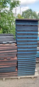 Резиновые маты Mats sport Rubtex спорт 1000х1000х30мм цветной