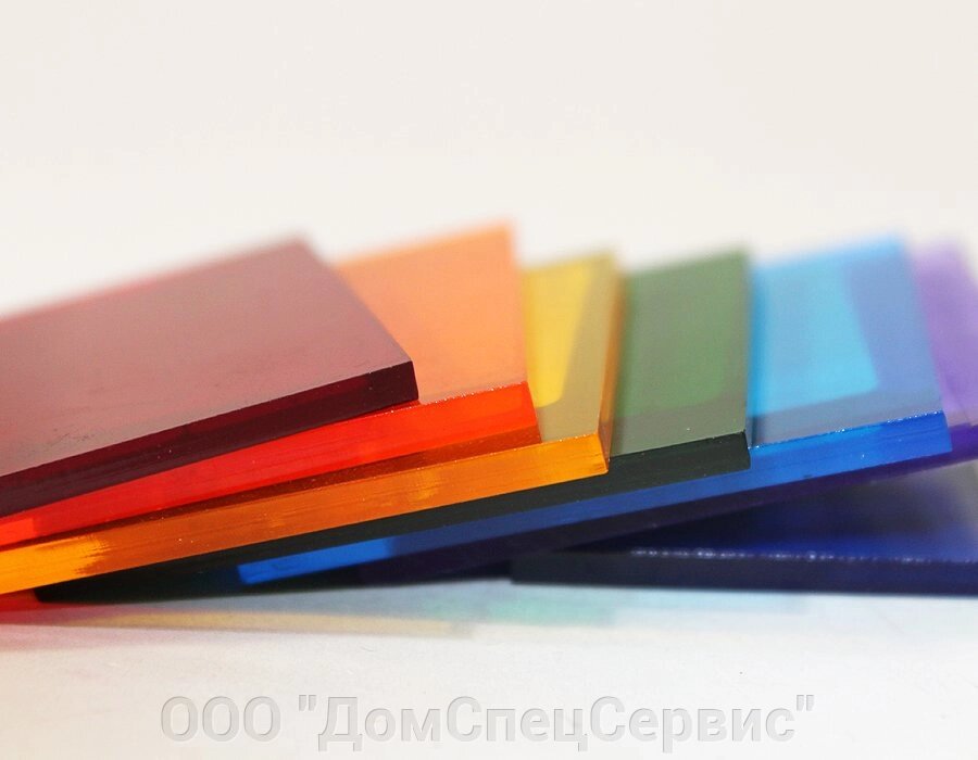Поликарбонат монолитный 1,5 мм цветной от компании ООО "ДомСпецСервис" - фото 1