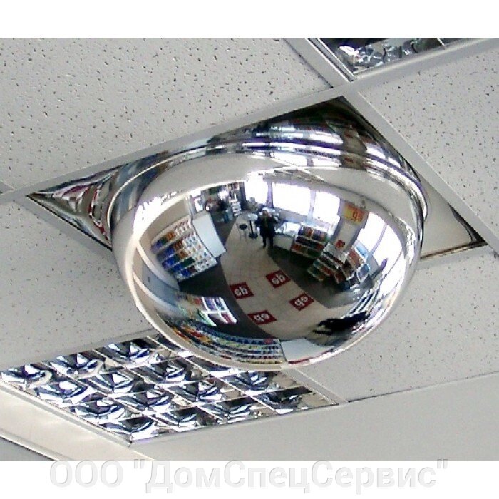 Зеркало купольное обзорное "Армстронг" 600 мм. от компании ООО "ДомСпецСервис" - фото 1
