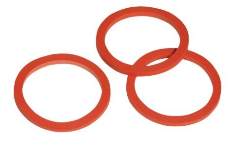 Кольцо уплотнительное, 3 мм, красный от компании ИП Комаров Дмитрий Владимирович - фото 1