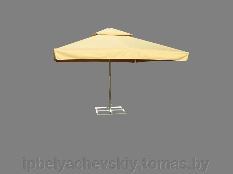 Зонт 4 х 4 с воланом и клапаном от компании ООО "ПрофиЗонт" - фото 1