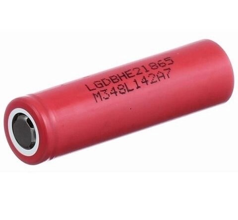 Аккумулятор 18650 LG HE2 2500mAh 3.7V (высокотоковый) от компании Интернет-магазин отделочных материалов «Konturs. by» - фото 1