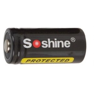 Аккумулятор Soshine 16340/RCR123A 3.7V 700mAh с защитой