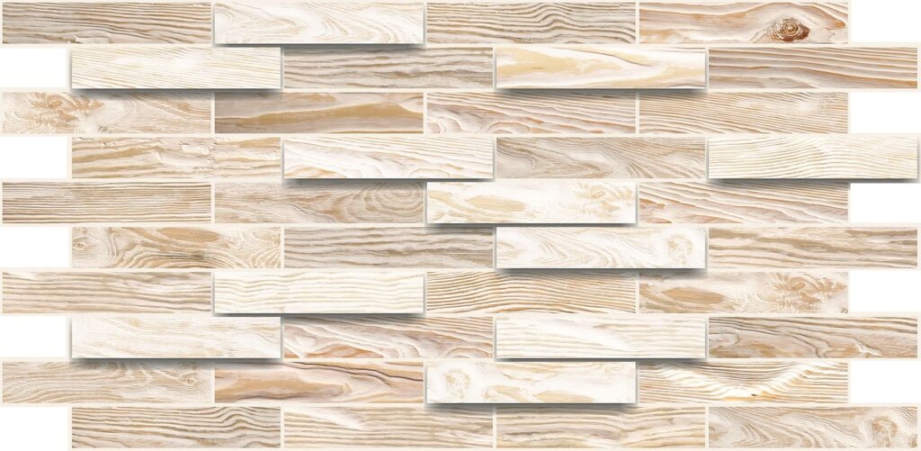 Декоративная панель ПВХ Дерево "Дуб беленный" от компании Интернет-магазин отделочных материалов «Konturs. by» - фото 1