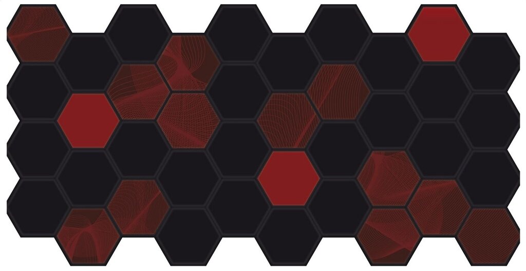 Декоративная панель ПВХ Граненый шестигранник "Электра" от компании Интернет-магазин отделочных материалов «Konturs. by» - фото 1