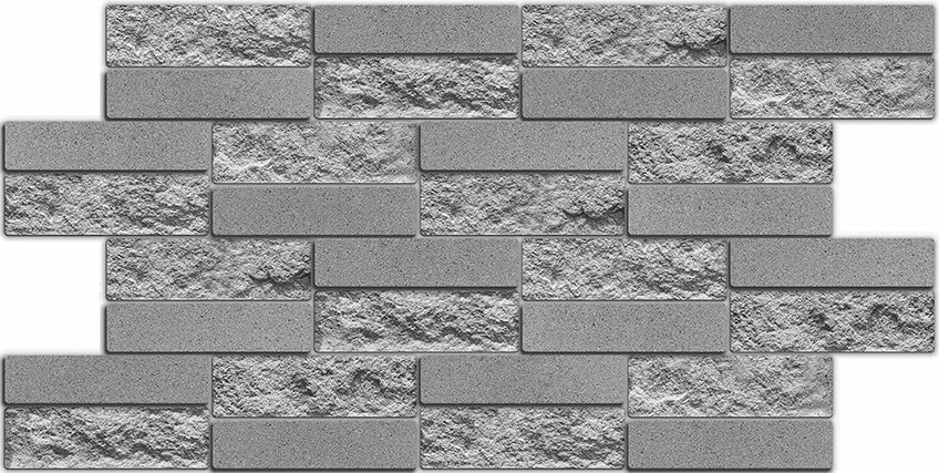 Декоративная панель ПВХ Кирпич облицовочный бетонный от компании Интернет-магазин отделочных материалов «Konturs. by» - фото 1
