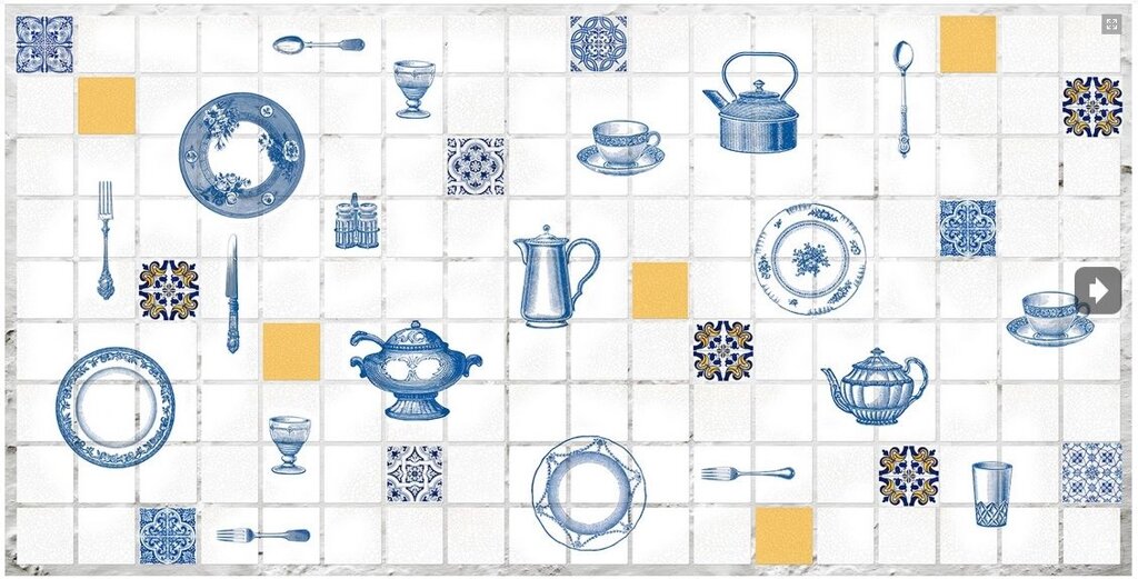 Декоративная панель ПВХ Мозаика "Кухня" от компании Интернет-магазин отделочных материалов «Konturs. by» - фото 1