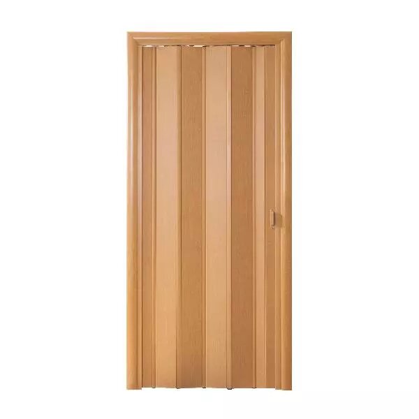 Дверь-гармошка орех миланский Стиль ширина до 114 см от компании Интернет-магазин отделочных материалов «Konturs. by» - фото 1