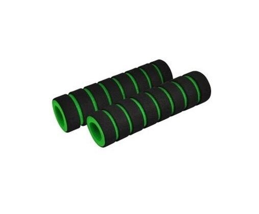 Грипсы LONGUS "FOUMY", черно/зеленые от компании Интернет-магазин отделочных материалов «Konturs. by» - фото 1