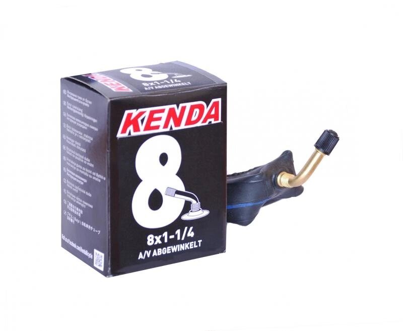 Kамера 8" авто ниппель Kenda 8 1-1/4 с загнутым ниппелем от компании Интернет-магазин отделочных материалов «Konturs. by» - фото 1