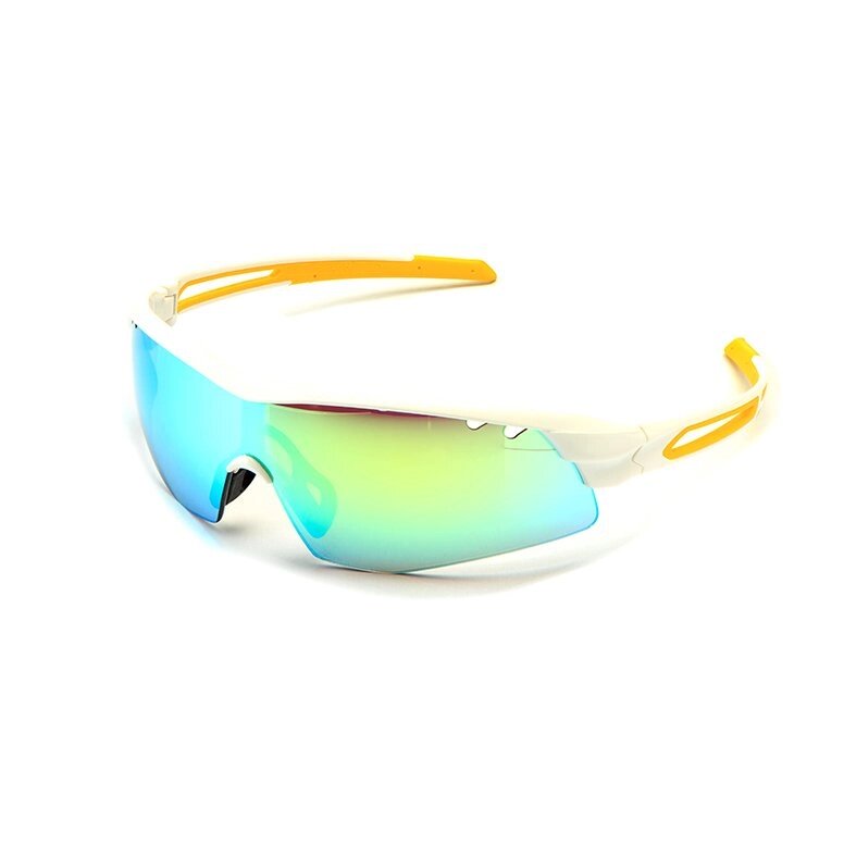 Очки солнцезащитные 2K S-15002-G (белый глянец / жёлтый revo) от компании Интернет-магазин отделочных материалов «Konturs. by» - фото 1