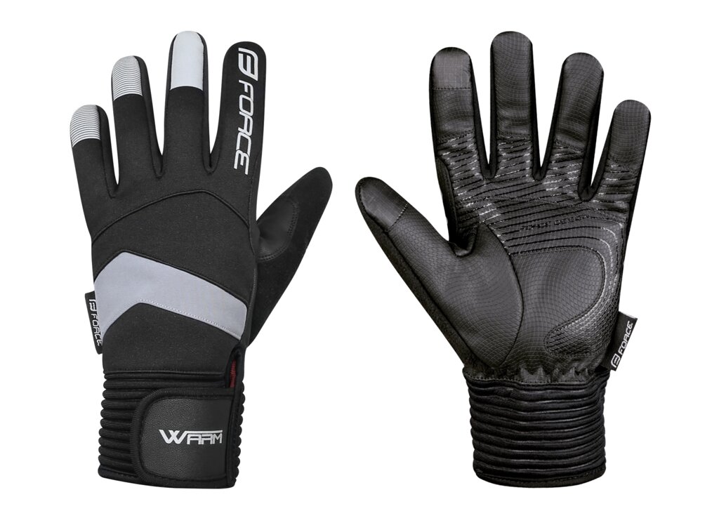 Перчатки длинные Force Warm, black от компании Интернет-магазин отделочных материалов «Konturs. by» - фото 1