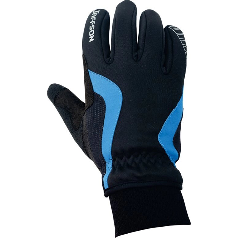 Перчатки JAFFSON WCG 43-0476 (чёрный/синий) от компании Интернет-магазин отделочных материалов «Konturs. by» - фото 1
