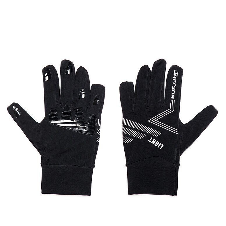 Перчатки JAFFSON WCG43-0481 (чёрный/серый) от компании Интернет-магазин отделочных материалов «Konturs. by» - фото 1